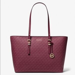 Michael Kors Quinn Large Signature Logo Tote Bag